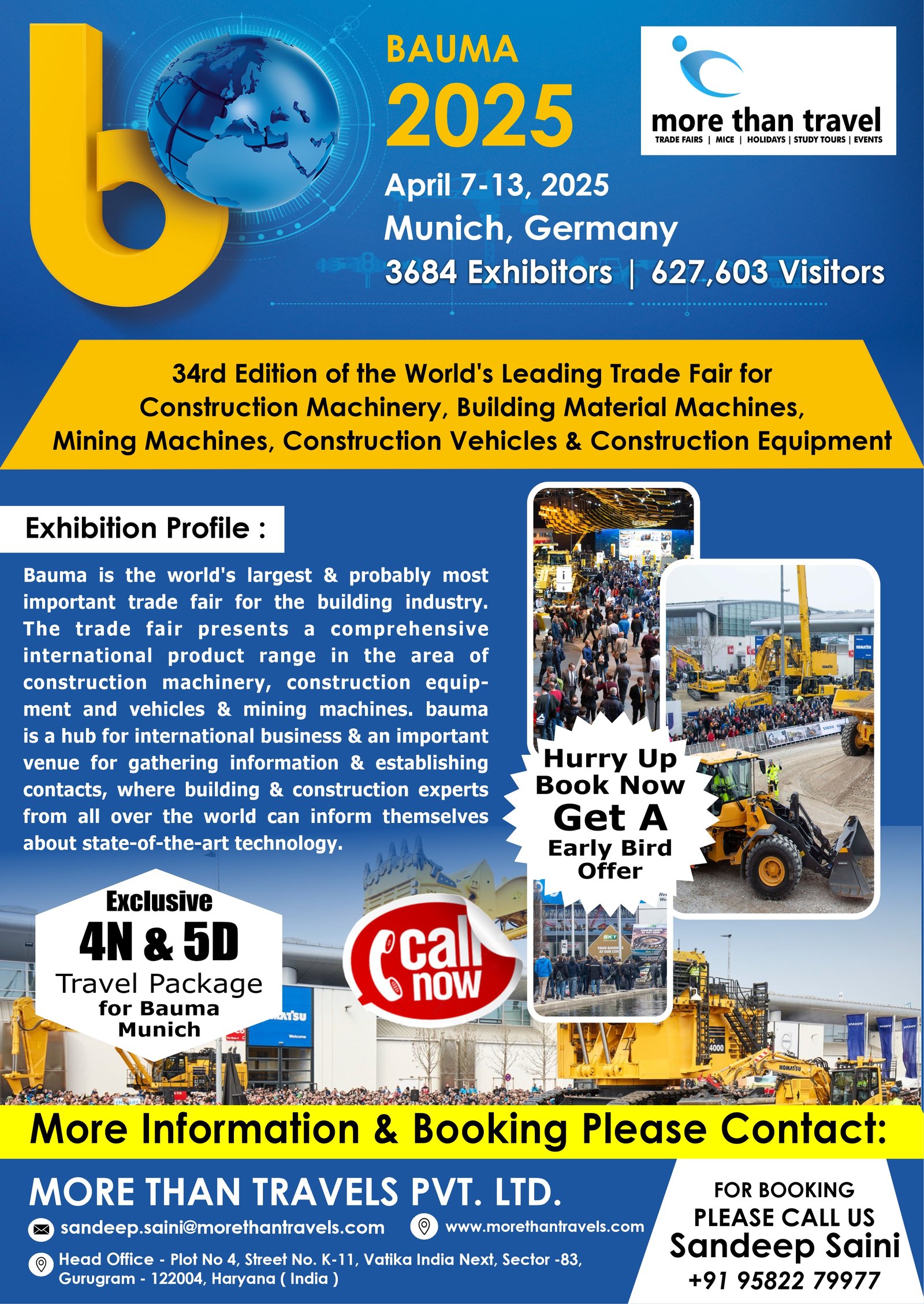 Bauma 2025 Trade Fair Template